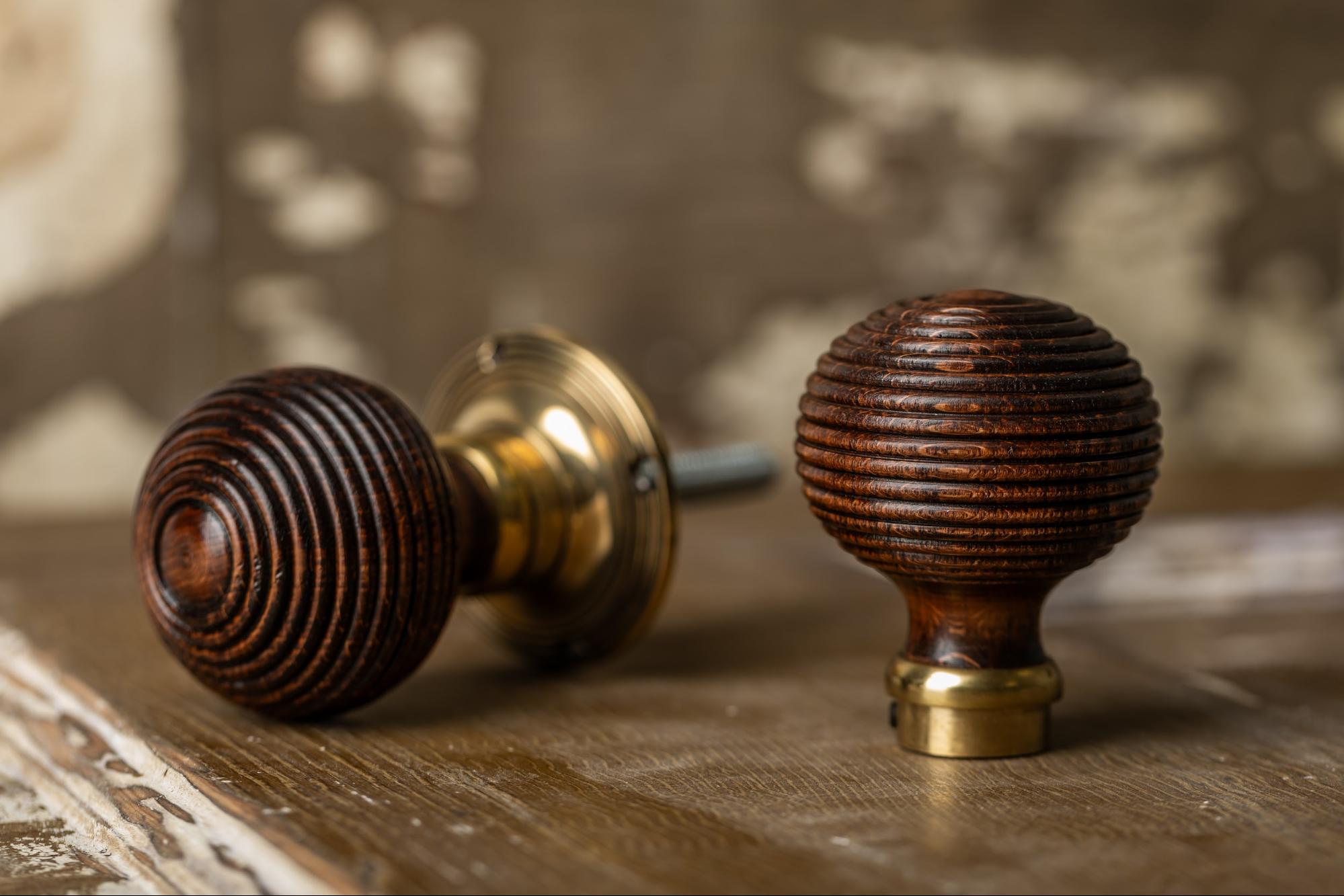 Victorian Door Knobs Hardwood Beehive