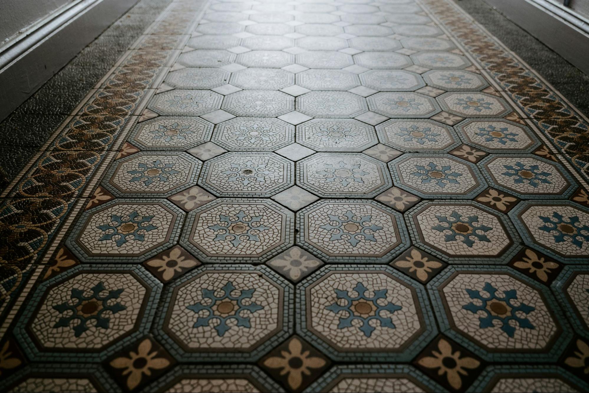 preserving historic character with floor tiles