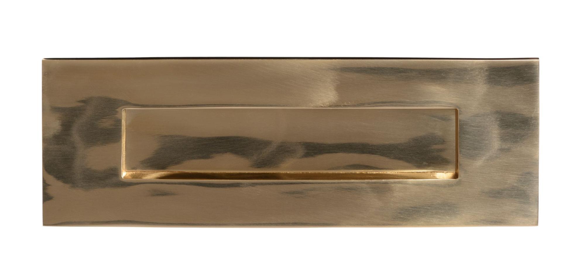 replacing a letterbox - brass