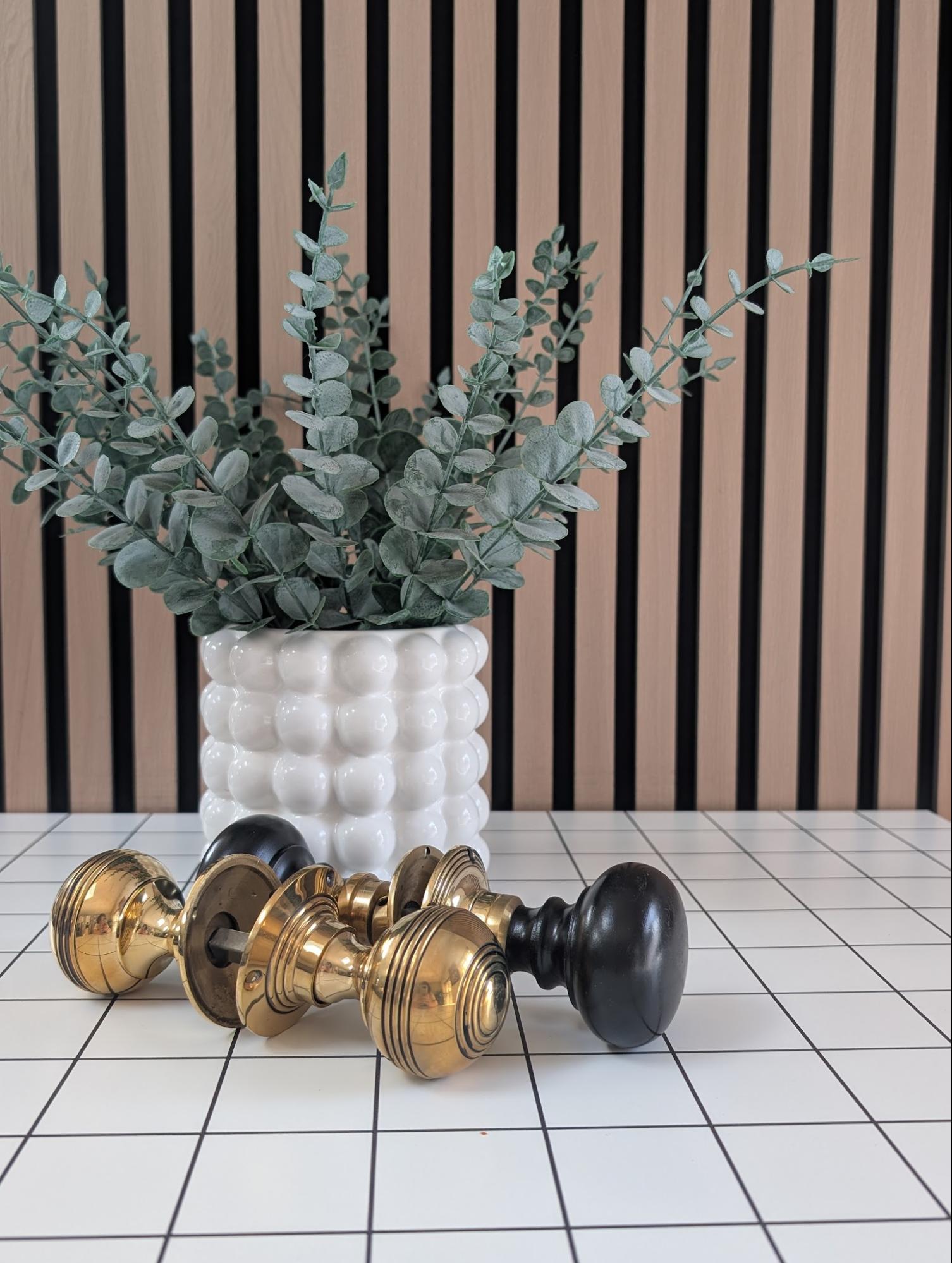 Small heritage home upgrades - door knobs
