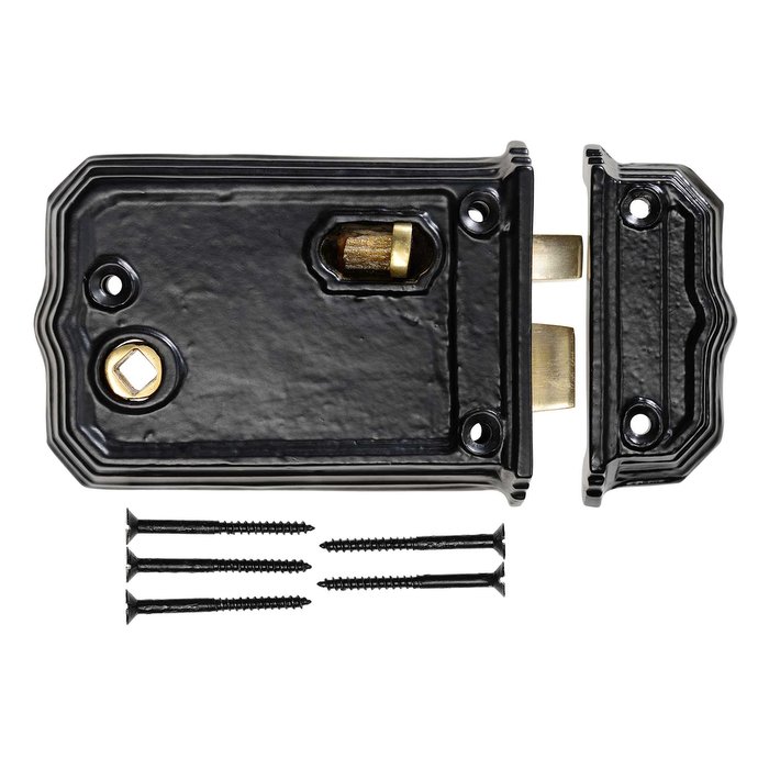 Cast Iron Rim Lock with Keep (VDK-60)