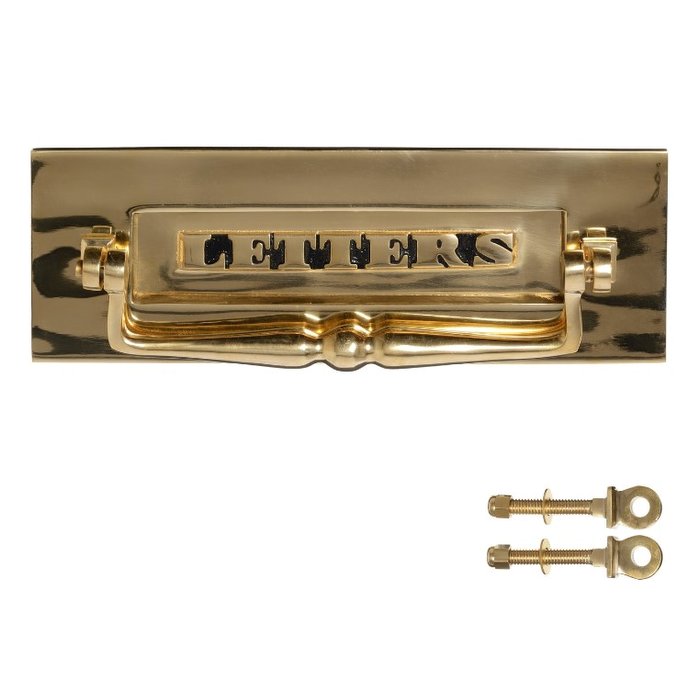 VDK-70 Ex Stock Solid Brass Letter Plate with Clapper (VDK-70-ES)
